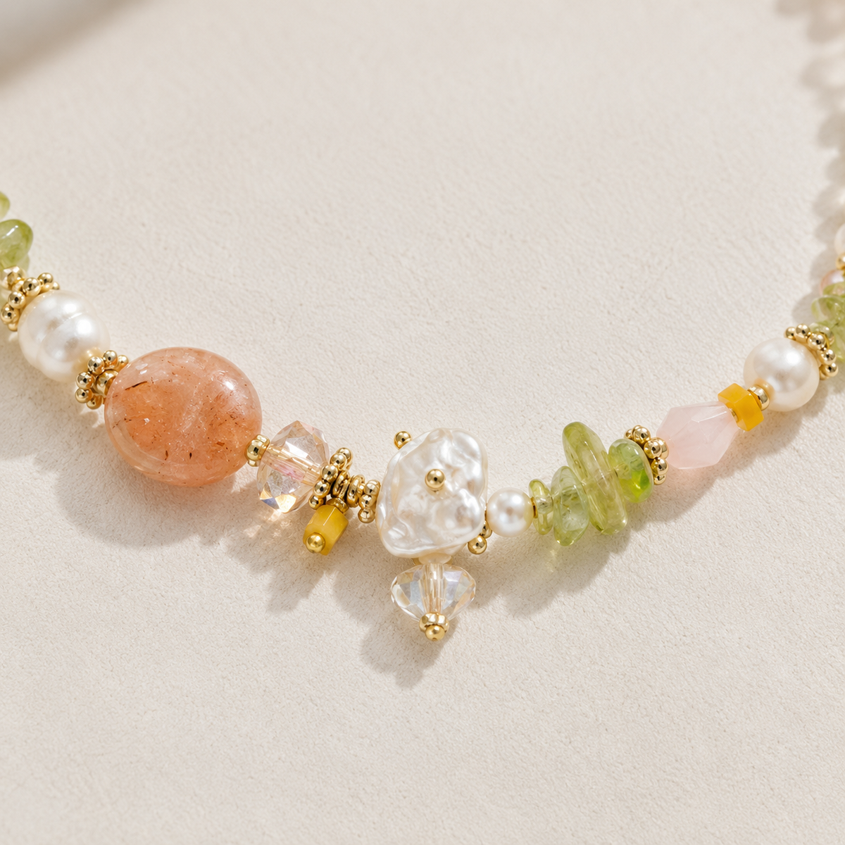 Spring Orchard Pearl Necklace