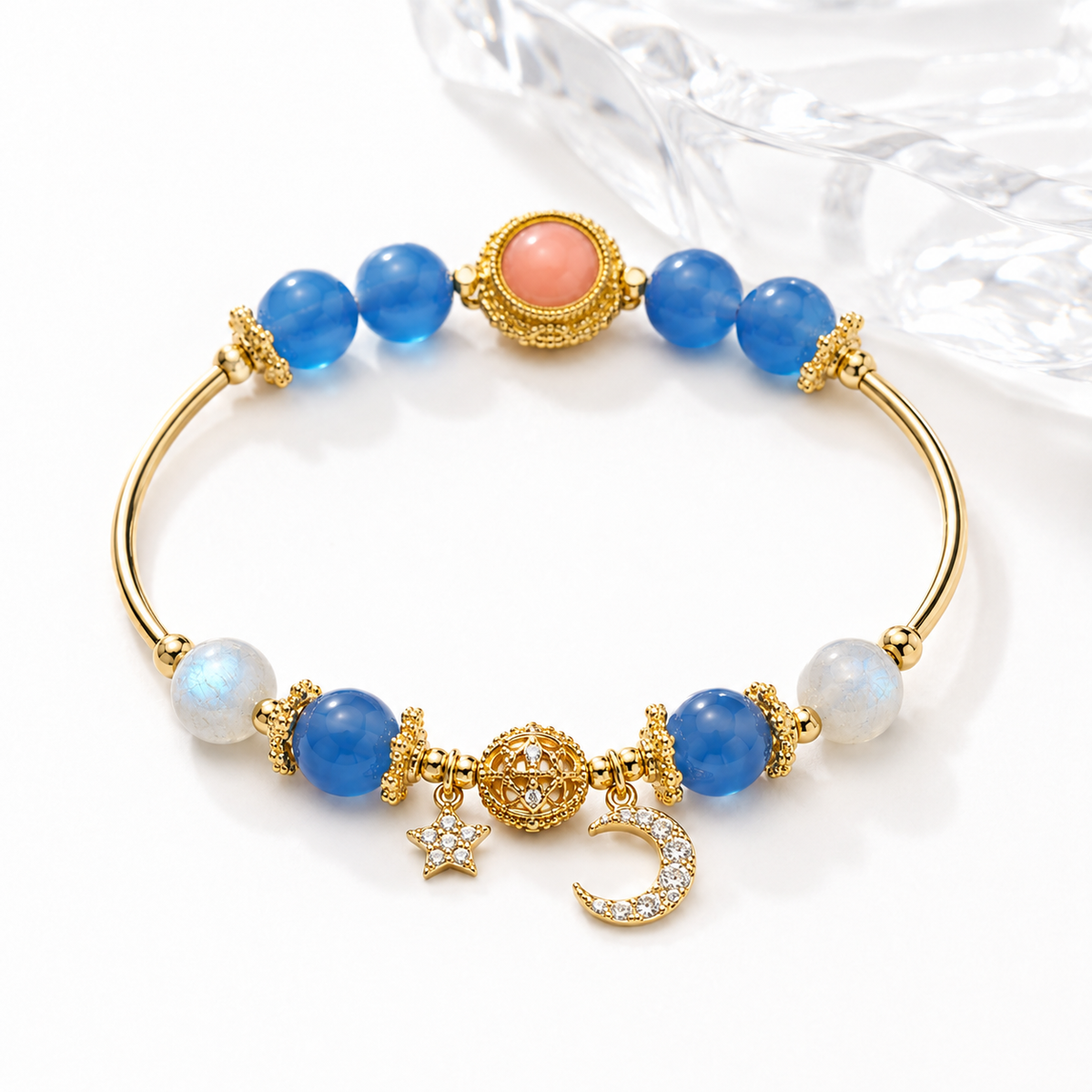 Celestial Blue Moon Bracelet