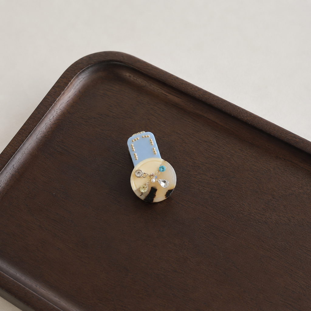 Ocean Starfish Pearl Hair Clip