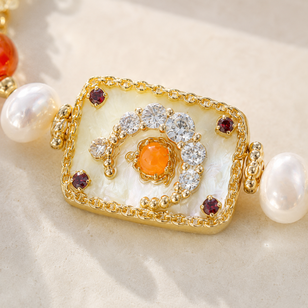 Golden Sunrise Charm Bracelet