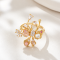 Blush Garden Crystal Ring - image 1