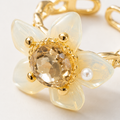 Golden Bloom Crystal Ring - image 1