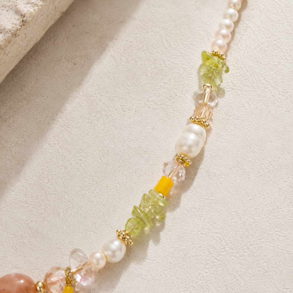 Spring Orchard Pearl Necklace
