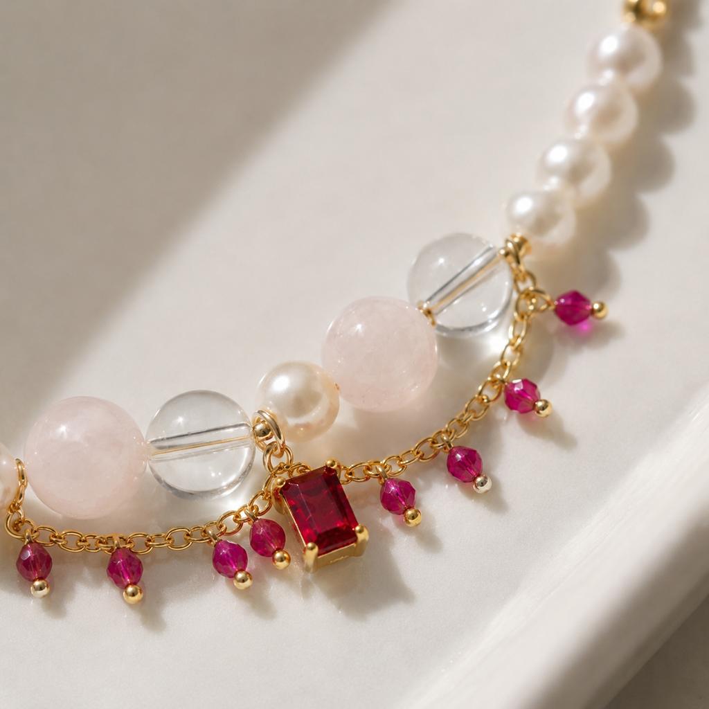 Golo Heart Crystal Bracelet