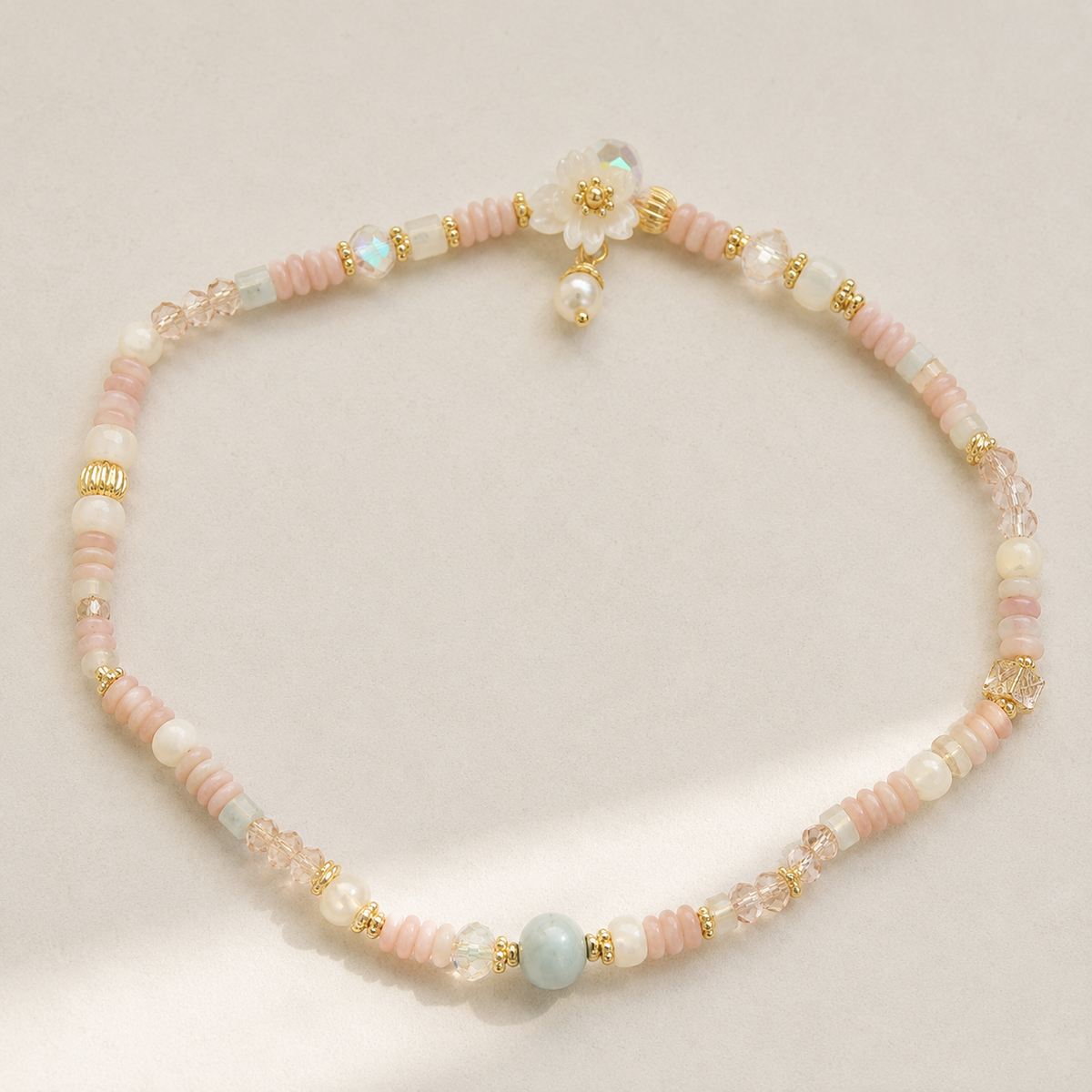 Blush Garden Pearl Necklace