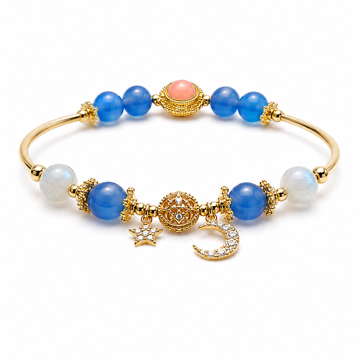 Celestial Blue Moon Bracelet