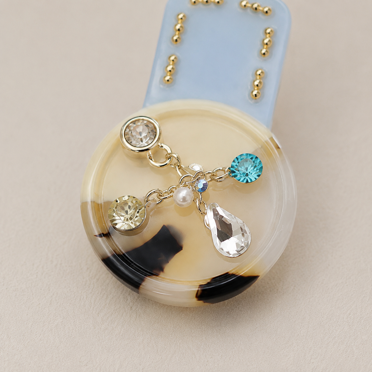 Ocean Starfish Pearl Hair Clip