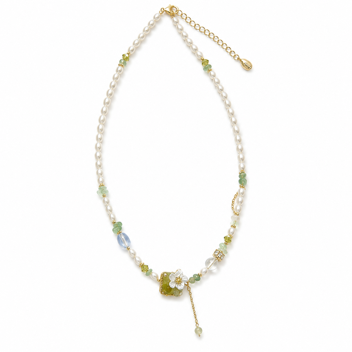 Garden Dew Pearl Necklace