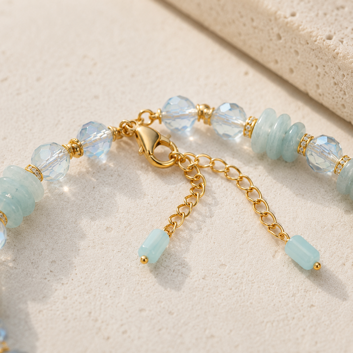 Aqua Reverie Charm Bracelet