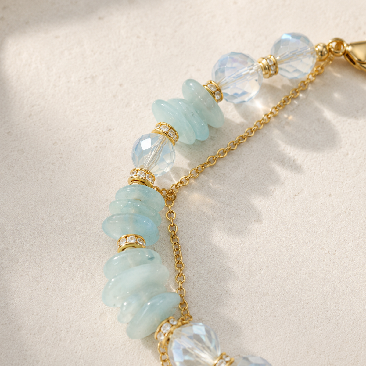 Aqua Reverie Charm Bracelet