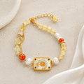 Golden Sunrise Charm Bracelet