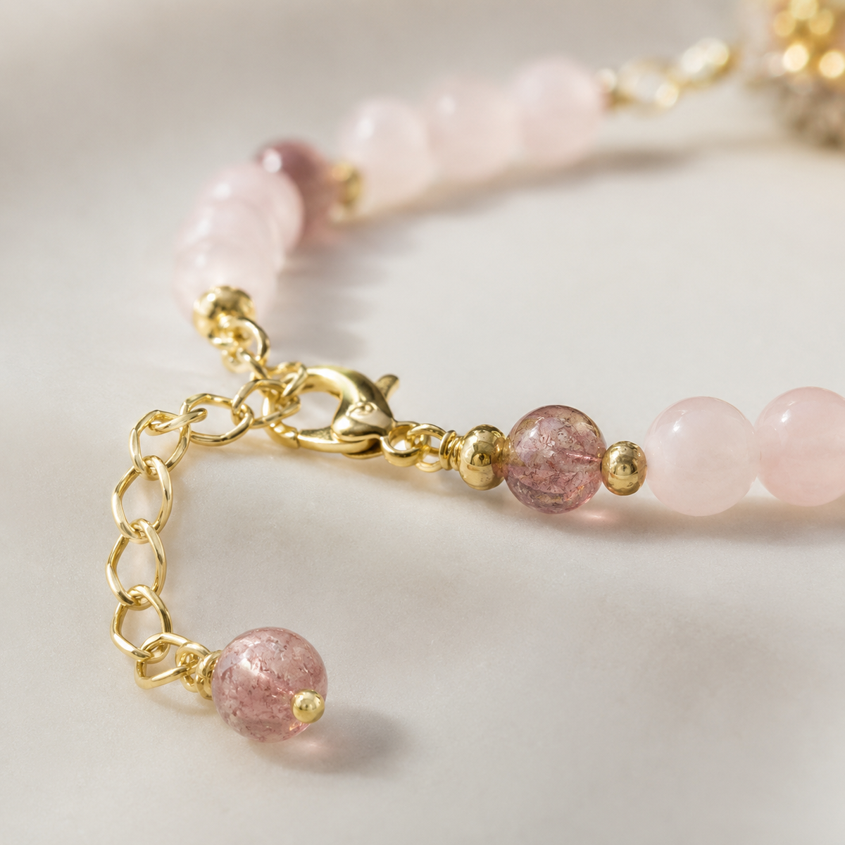 Blush Garden Charm Bracelet