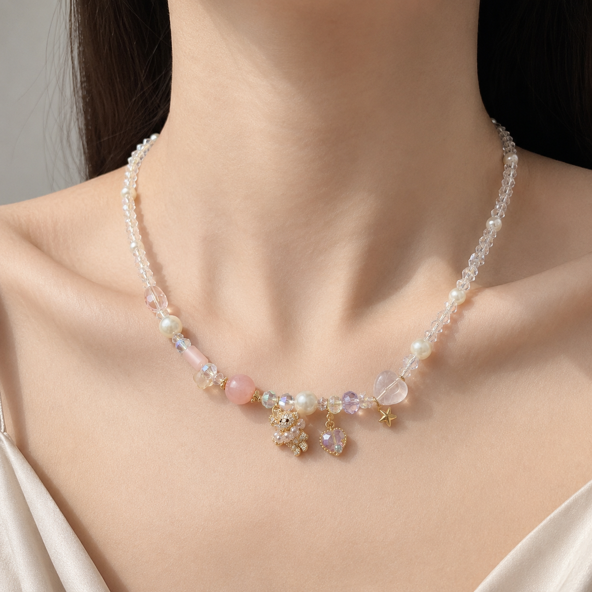 Spring Orchard Pearl Necklace