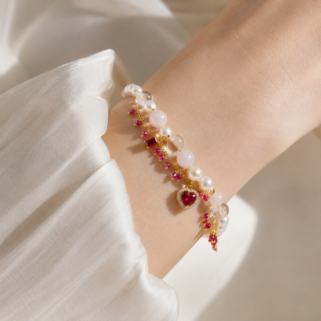 Golo Heart Crystal Bracelet
