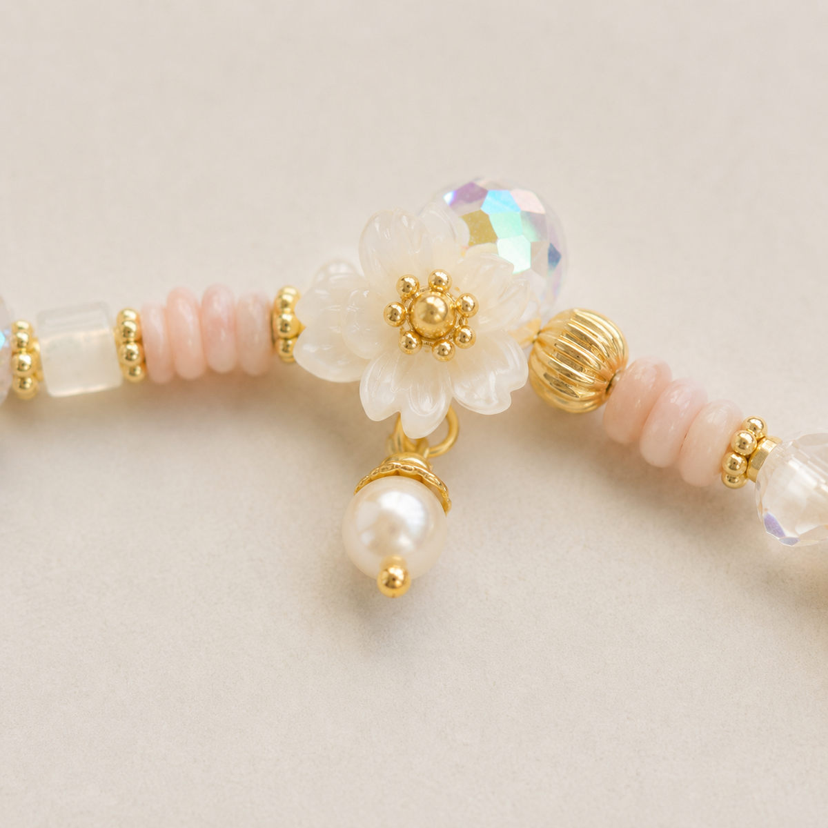 Blush Garden Pearl Necklace