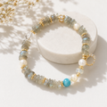 Moonlit Mist Pearl Bracelet