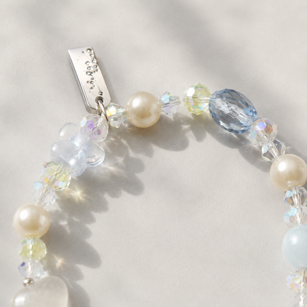 Blue Stardust Teddy Bracelet