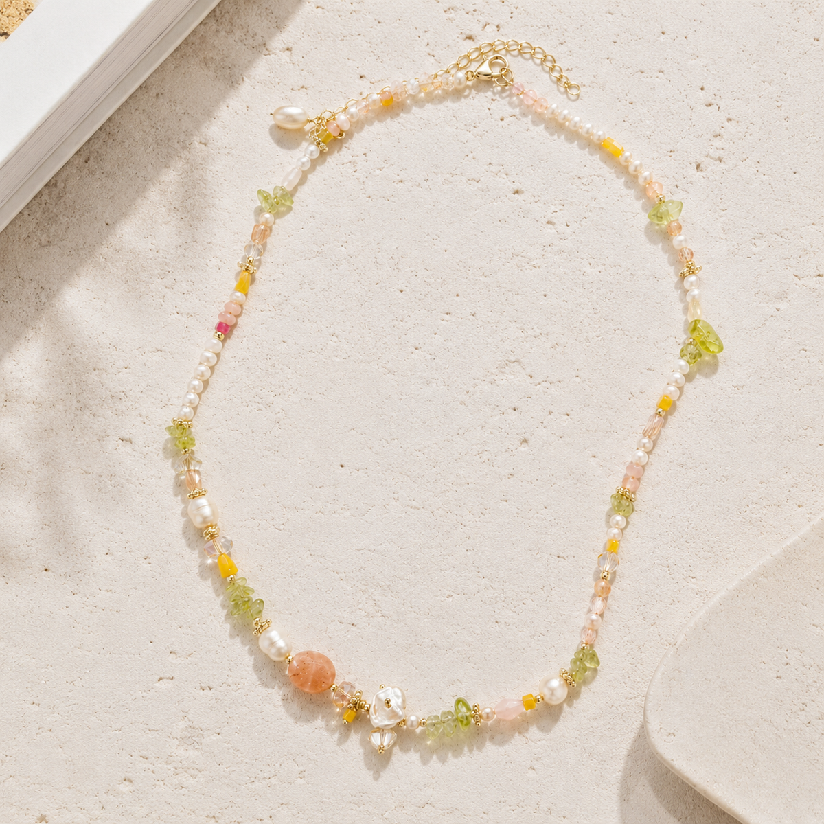 Spring Orchard Pearl Necklace
