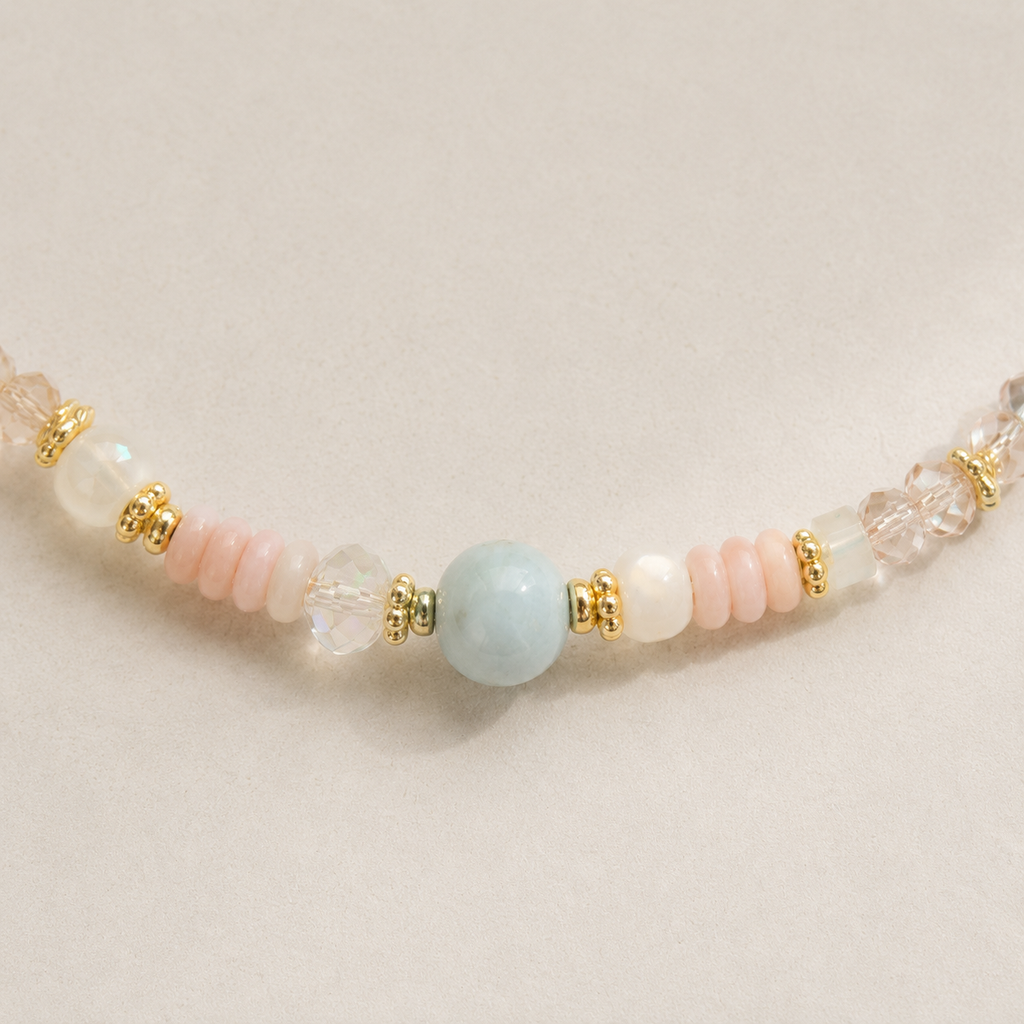 Blush Garden Pearl Necklace