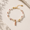 Rose Quartz Drop Bracelet