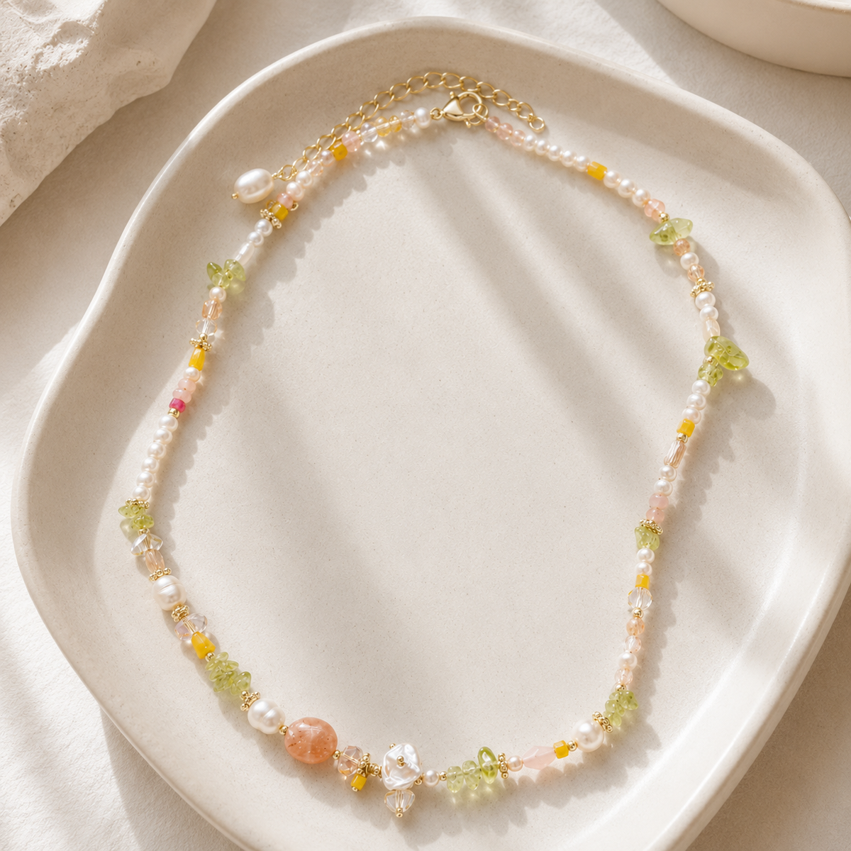 Spring Orchard Pearl Necklace