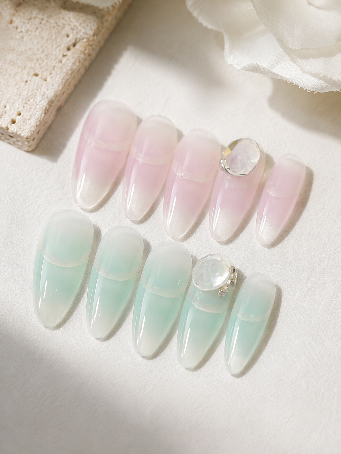 Mint Blush Crystal NO.20