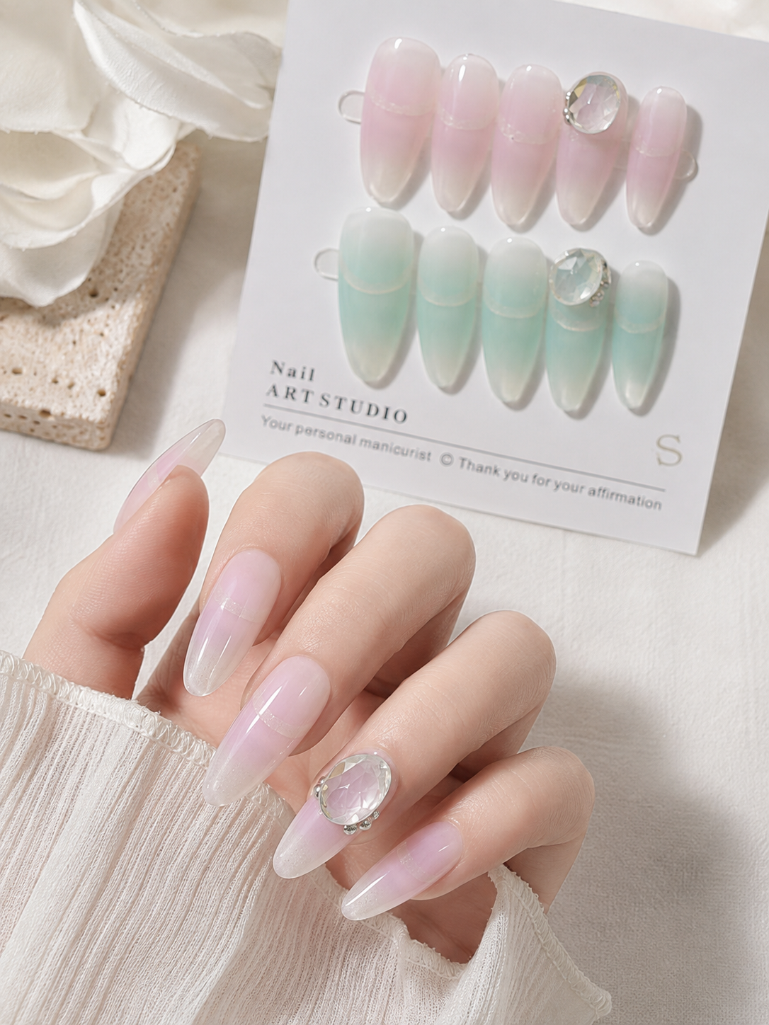 Mint Blush Crystal NO.20